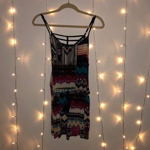 aztec romper with POCKETS